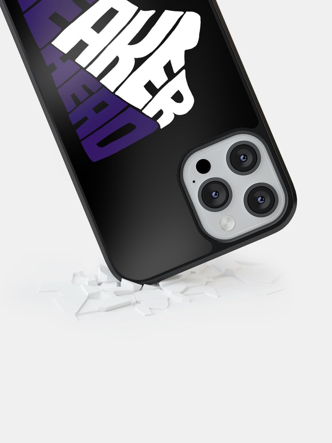 

macmerise Sneakerhead Court Purple Bumper iPhone 12 Pro Max Back Case, Black