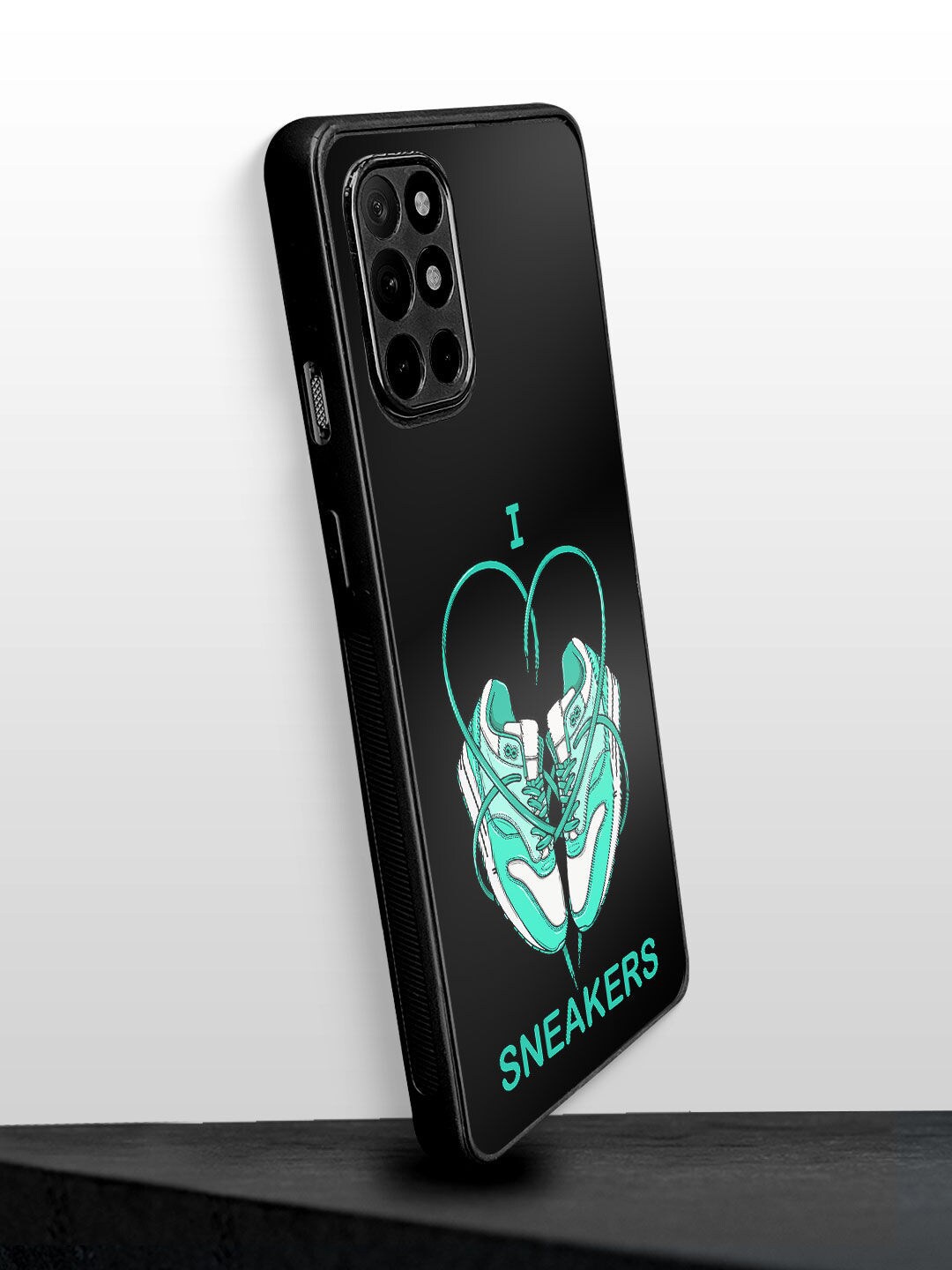 

macmerise Sneakerhead Love OnePlus 8T Bumper Case, Black