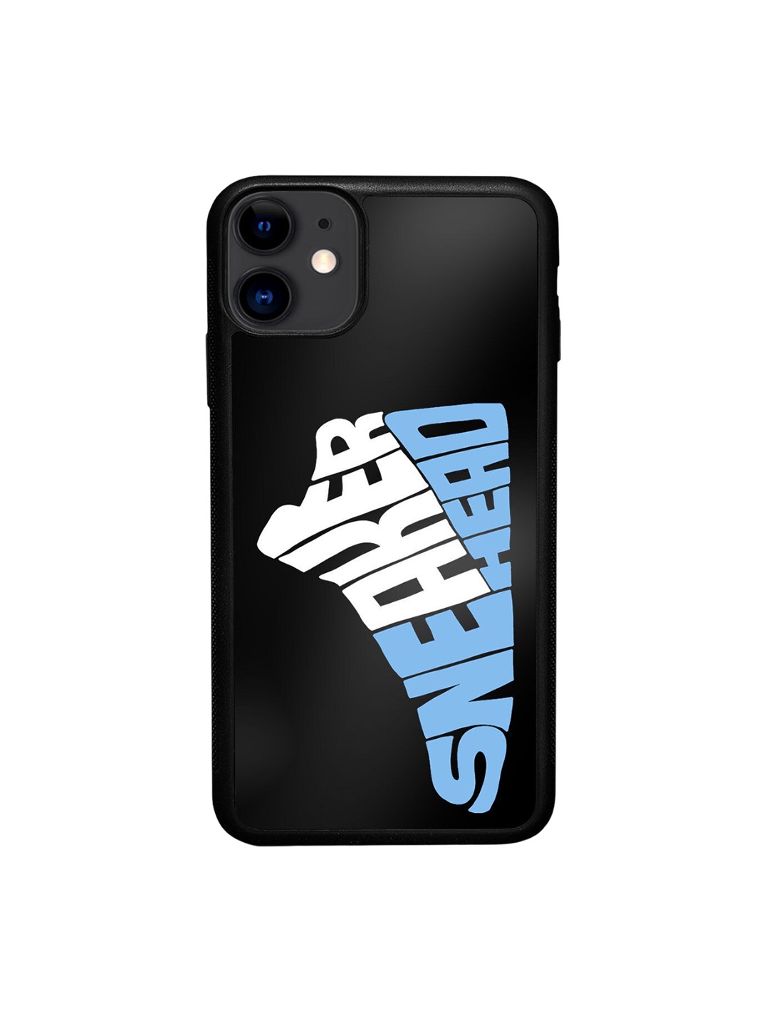 

macmerise Sneakerhead UNC iPhone 11 Bumper Case, Black