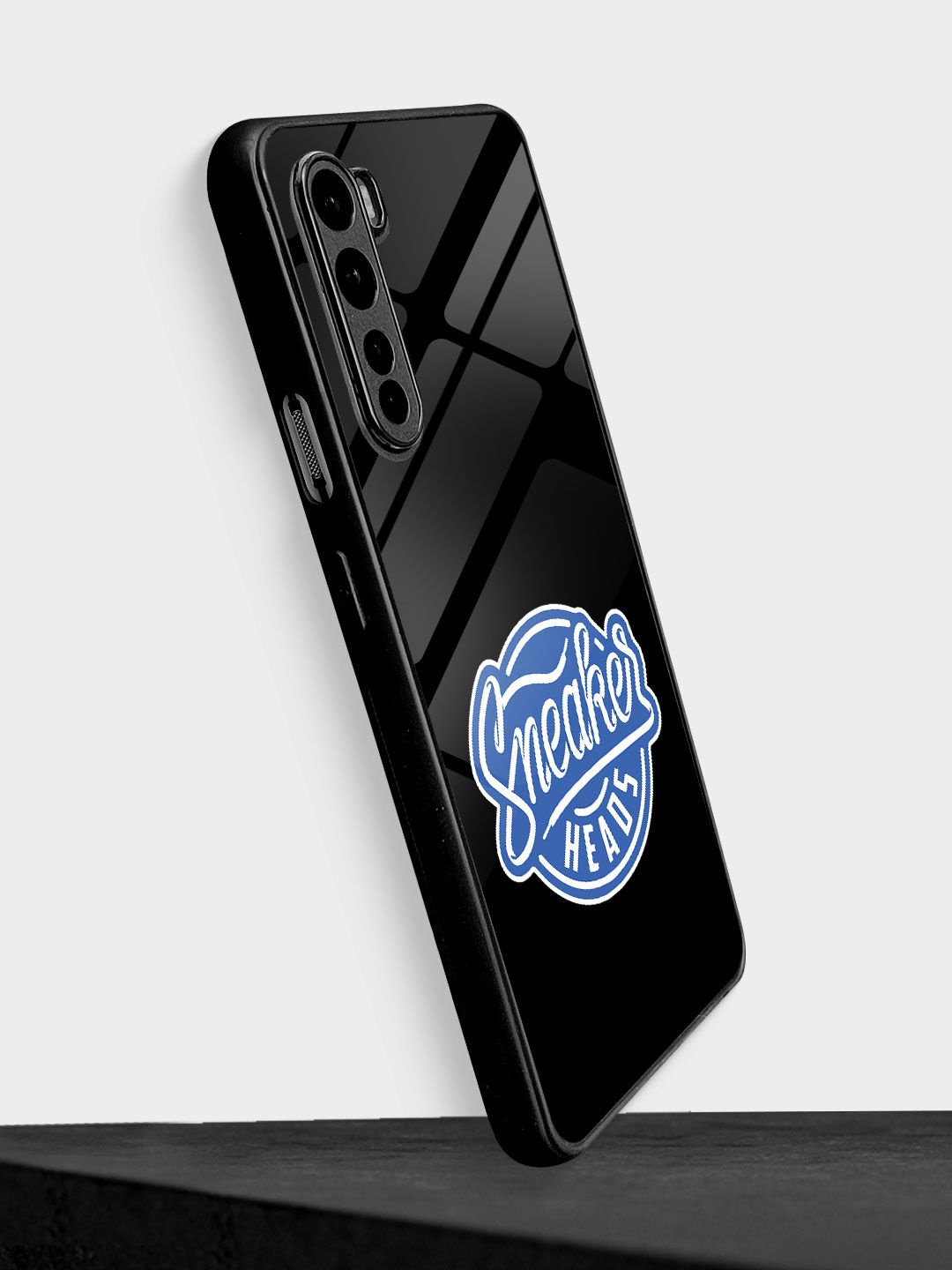 

macmerise Sneakerhead Badge OnePlus Nord Back Case, Black