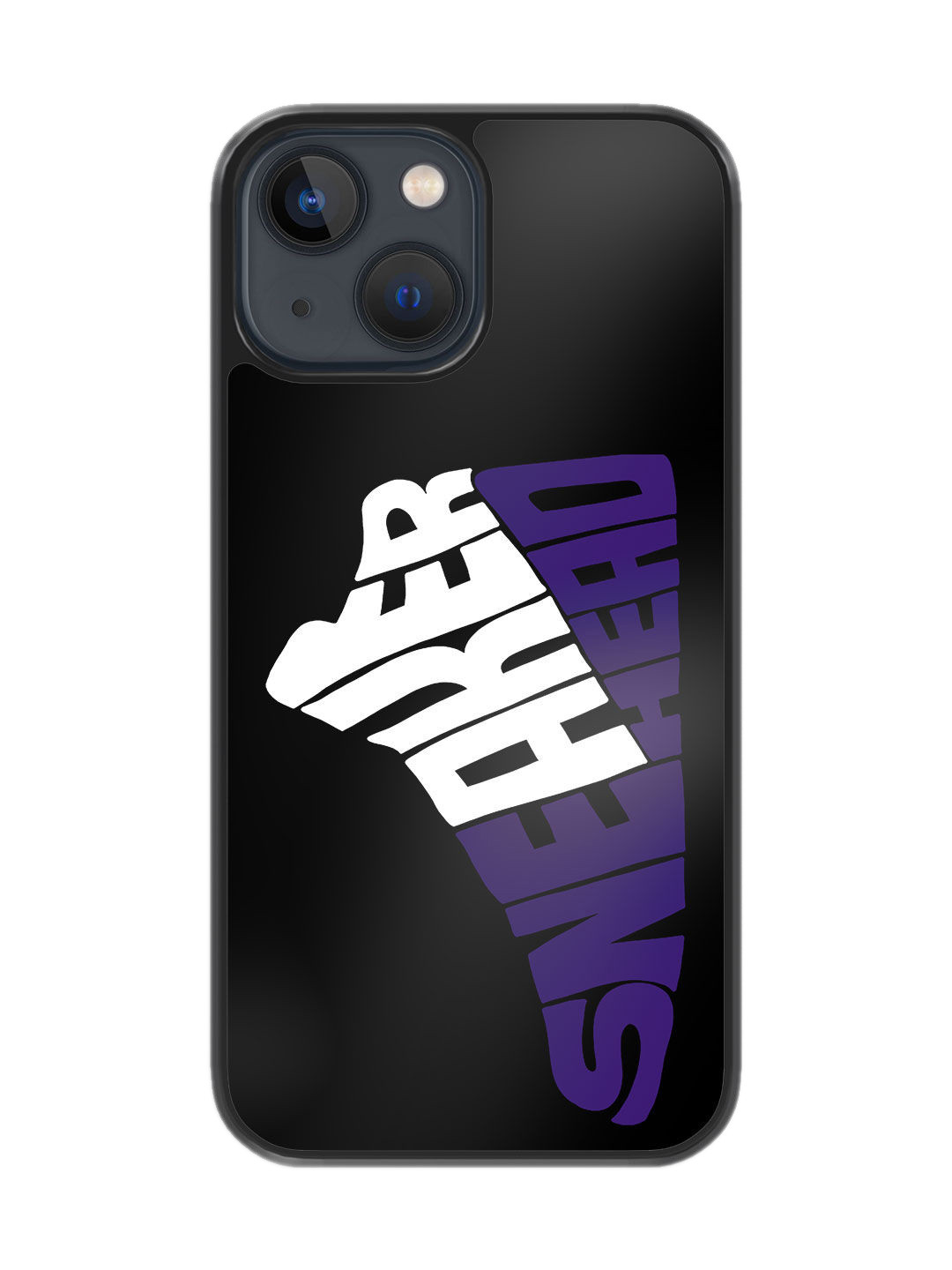 

macmerise Sneakerhead Court iPhone 13 Mini Bumper Case, Black
