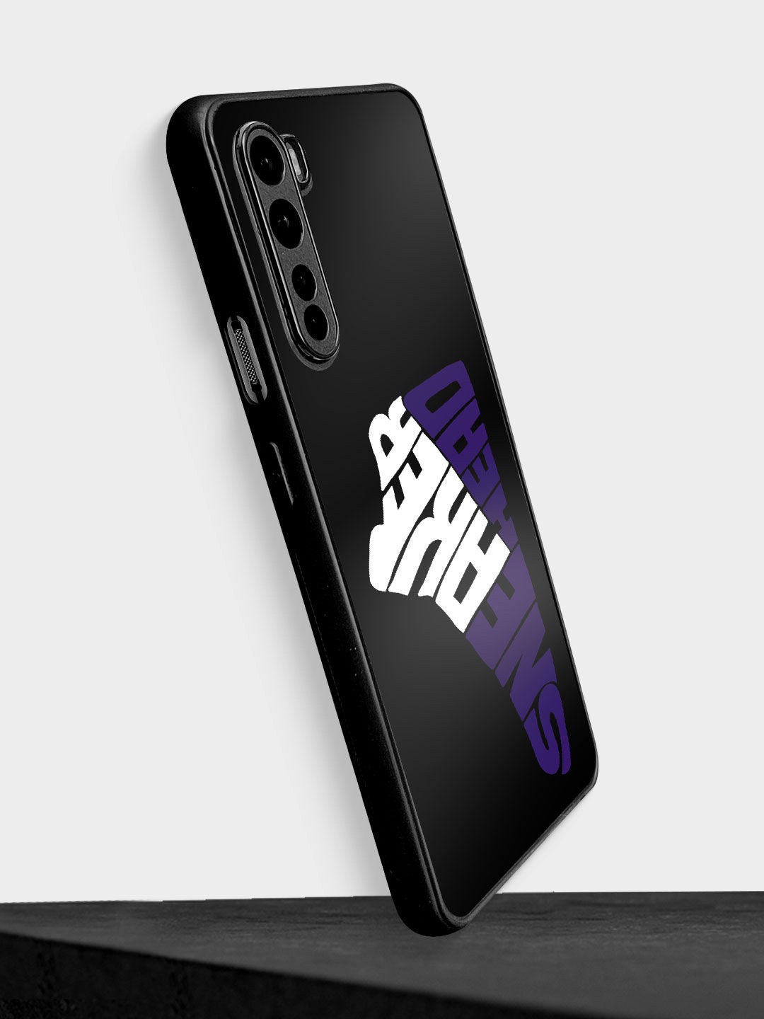 

macmerise Sneakerhead Court OnePlus Nord Bumper Case, Black