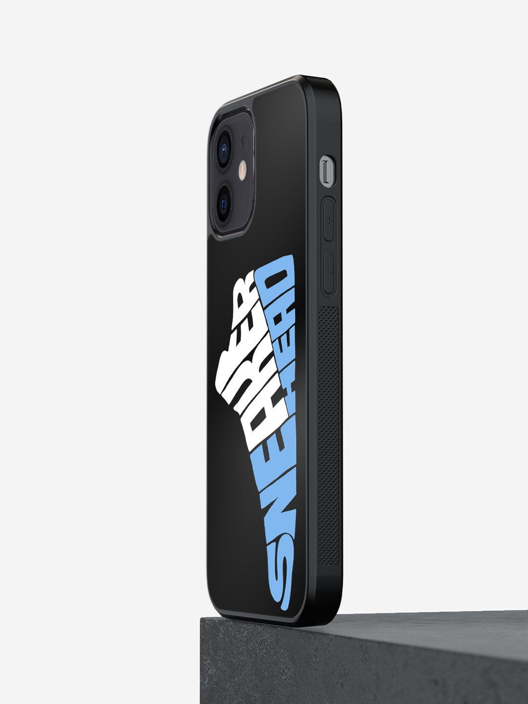 

macmerise Sneakerhead UNC iPhone 12 Bumper Case, Black
