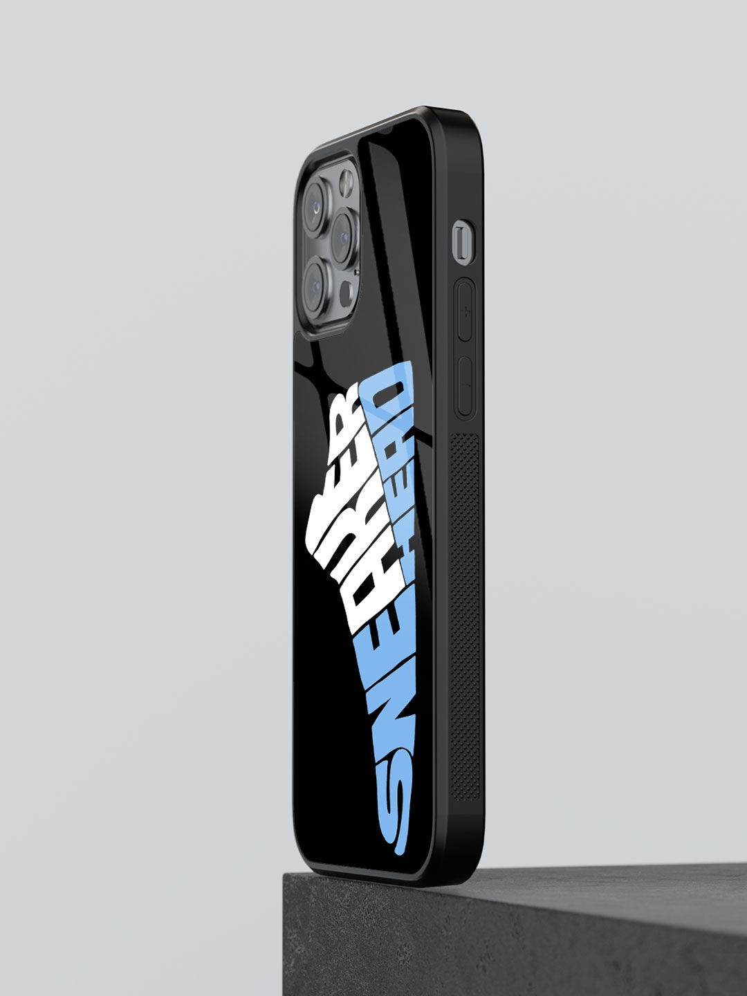 

macmerise Sneakerhead UNC iPhone 12 Pro Back Case, Black
