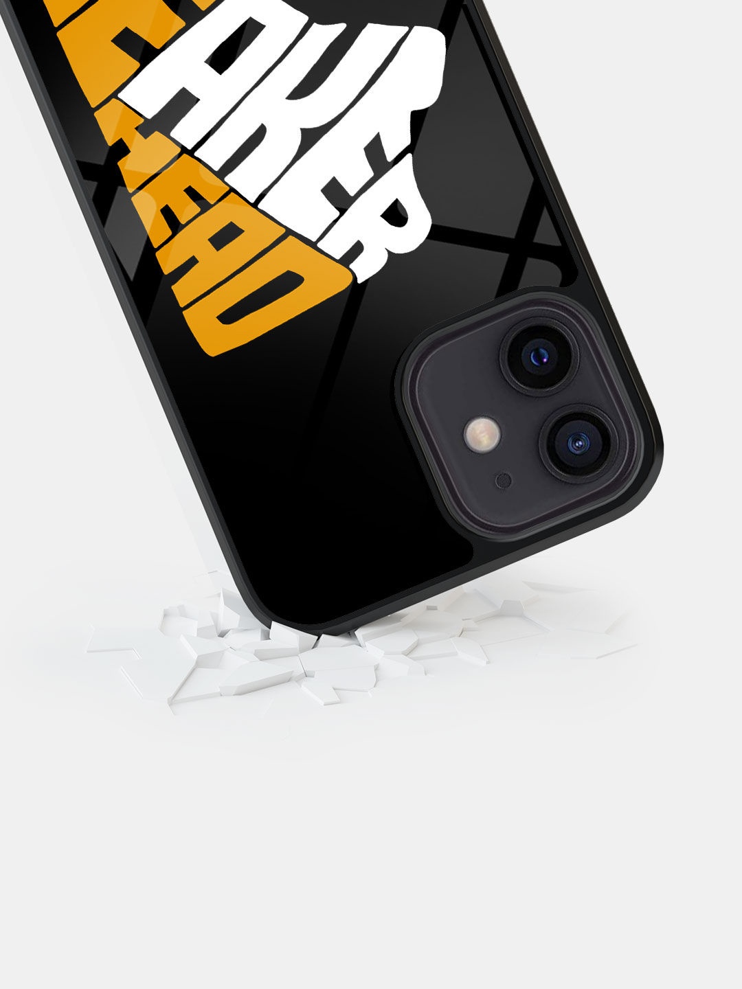

macmerise iPhone 12 Sneakerhead Taxi Printed Back Case, Black