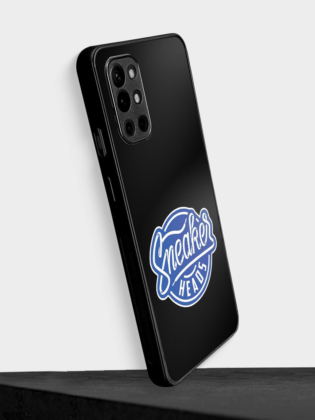 

macmerise Sneakerhead Badge OnePlus 9R Back Case, Black