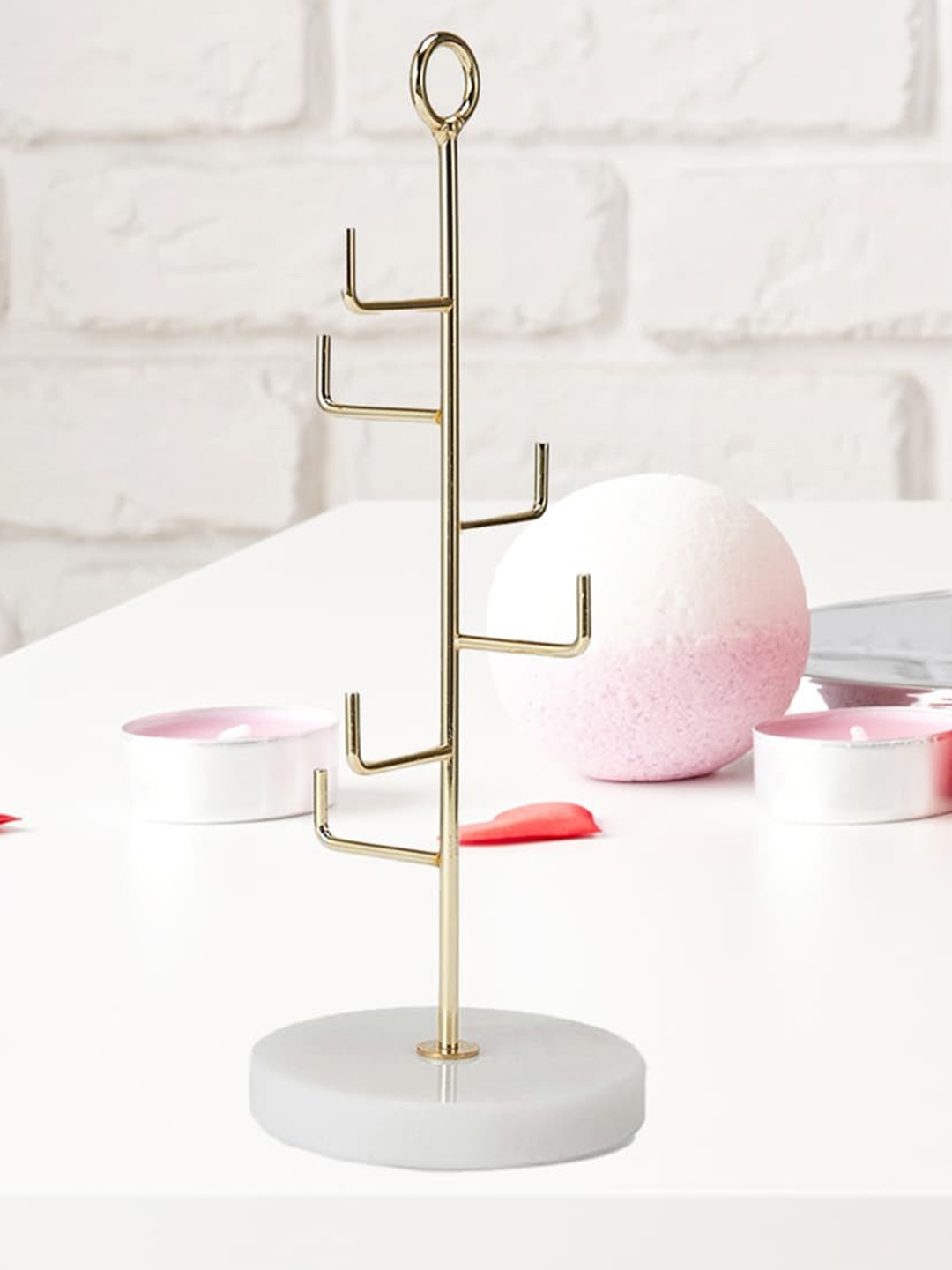 

Anko Gold-Toned Marble Jewellery Tree