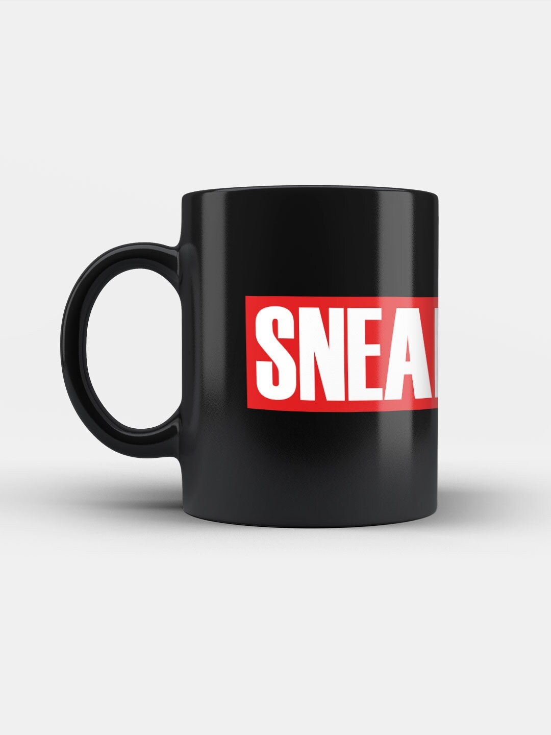 

macmerise Black & White Printed Ceramic Matte Mug - 330 ML