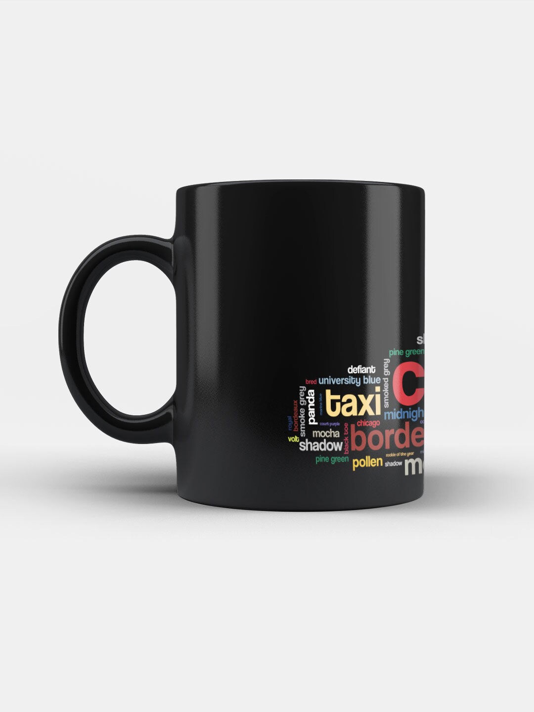 

macmerise Sneakerhead Black & Red Printed Ceramic Matte Mug - 330 ml