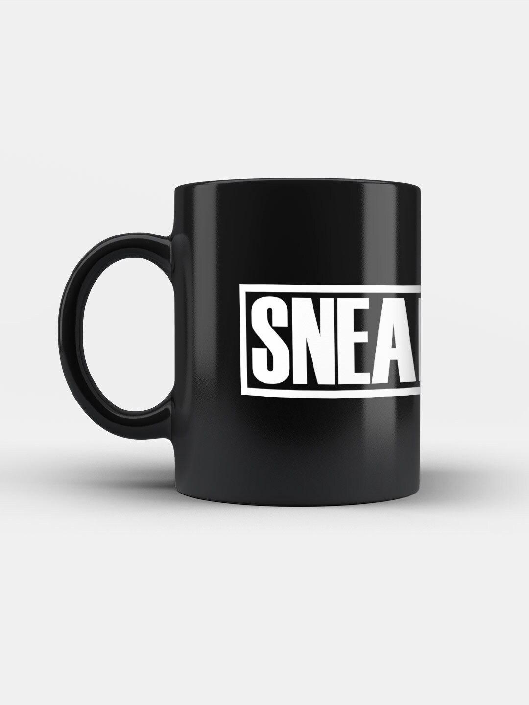 

macmerise Black & White Printed Ceramic Matte Mug - 330 ML