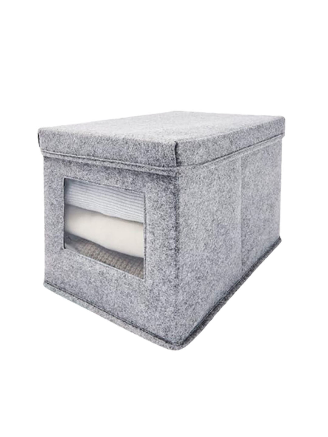 

Anko Grey Reusable Felt Window Large Box