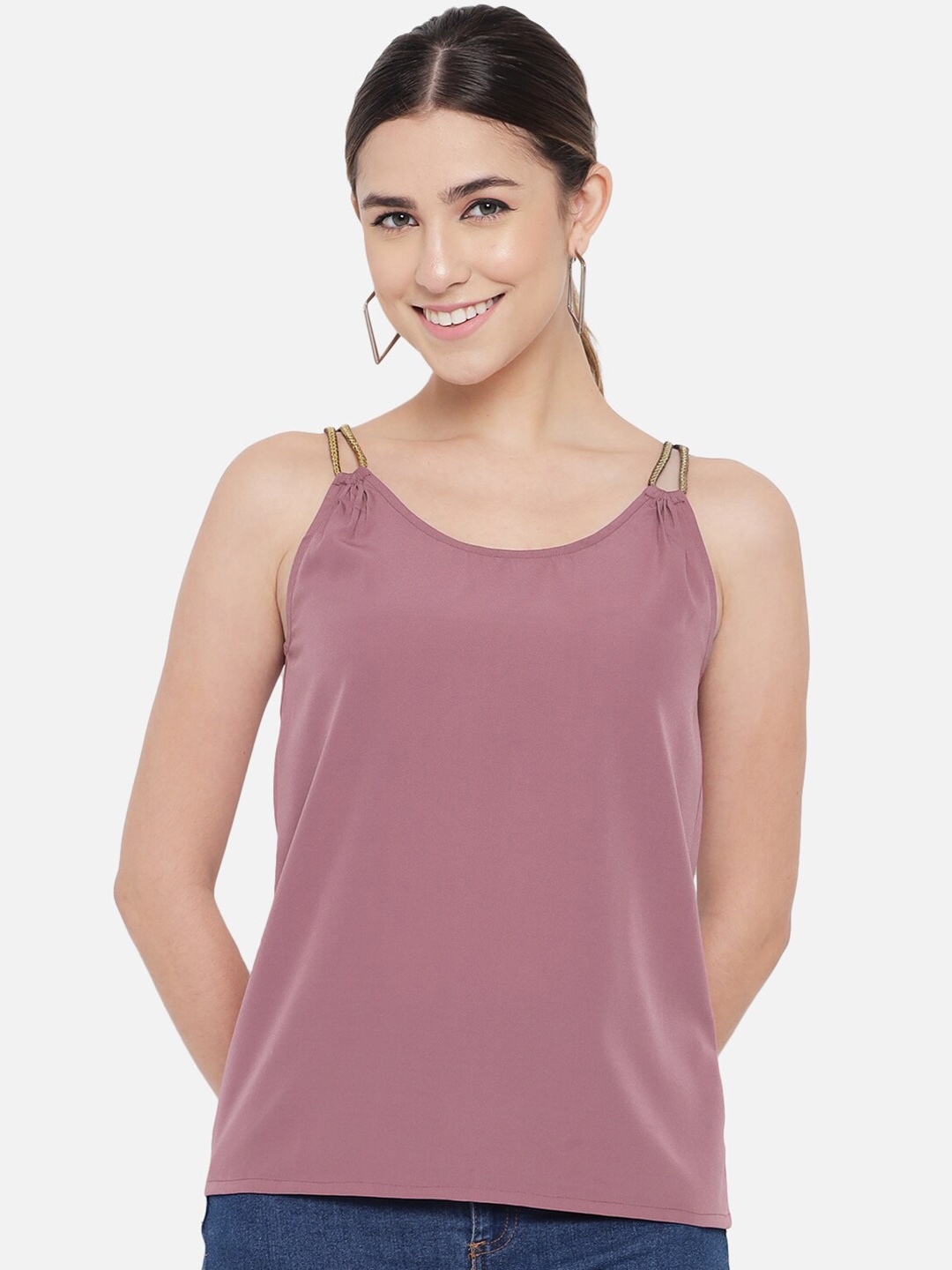 

BAESD Sleeveless Casual Top, Mauve