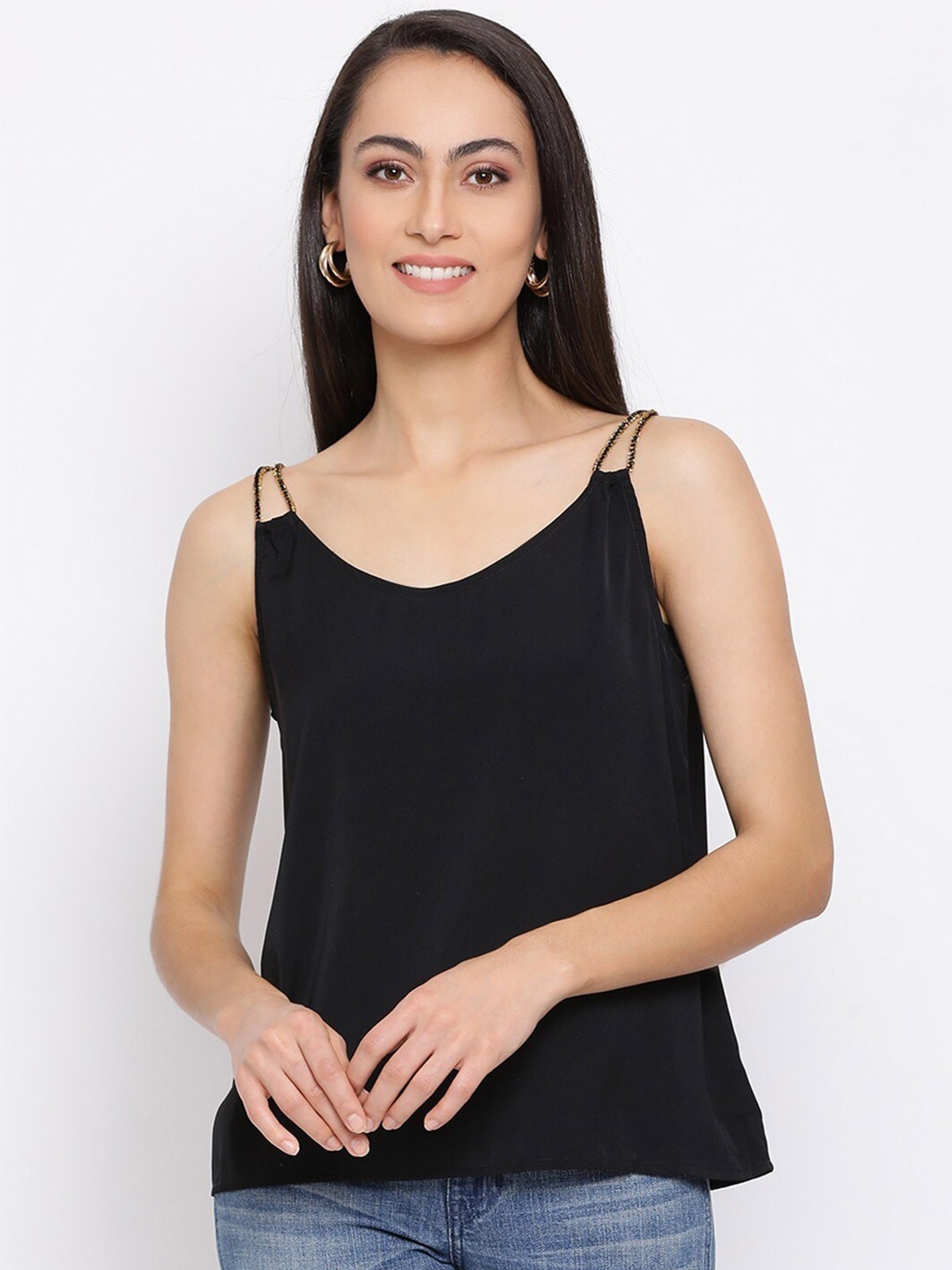 

BAESD Sleeveless Casual Top, Black