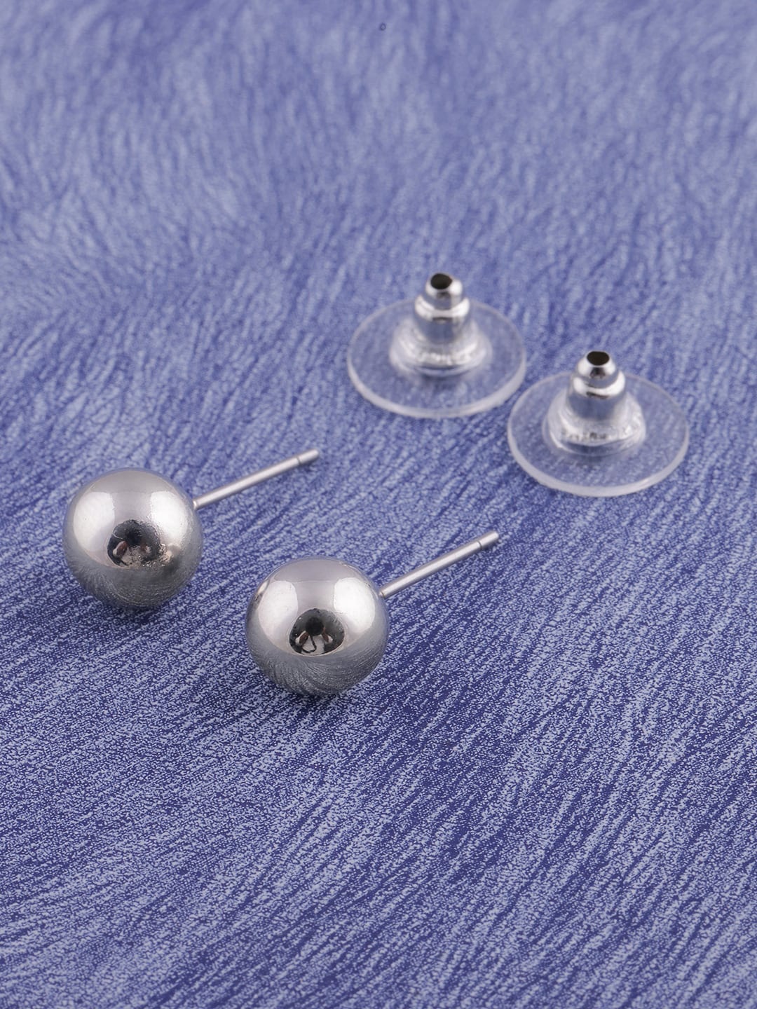 

Brandsoon Silver-Plated Contemporary Studs Earrings