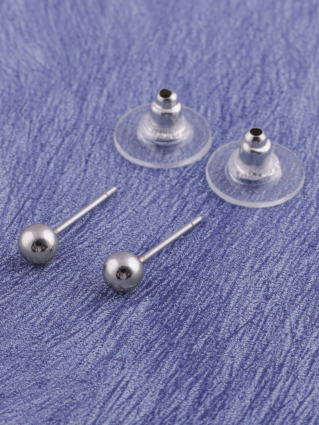 

Brandsoon Silver-Plated Contemporary Studs Earrings