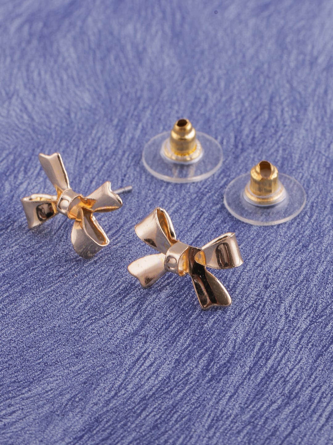 

Brandsoon Rose Gold-Plated Contemporary Studs Earrings