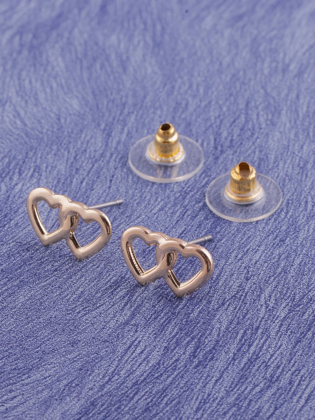 

Brandsoon Rose Gold-Plated Contemporary Studs Earrings