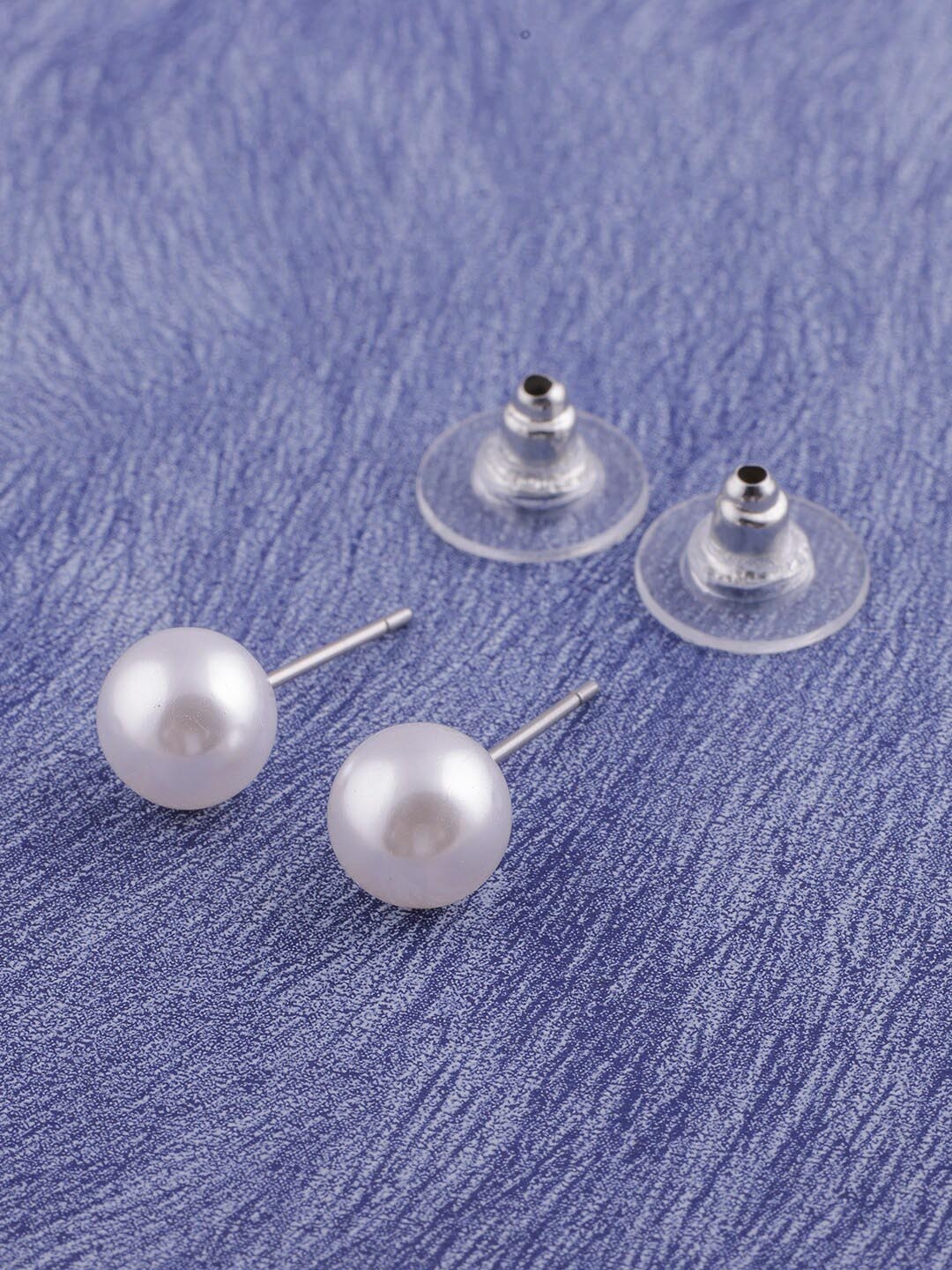 

Brandsoon Contemporary Studs Earrings, Silver