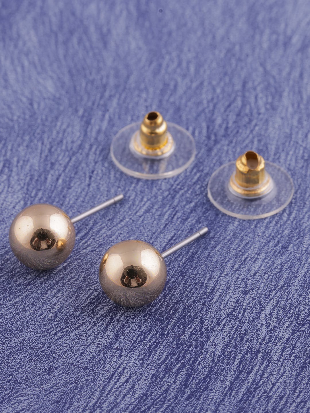 

Brandsoon Rose Gold-Plated Contemporary Studs Earrings