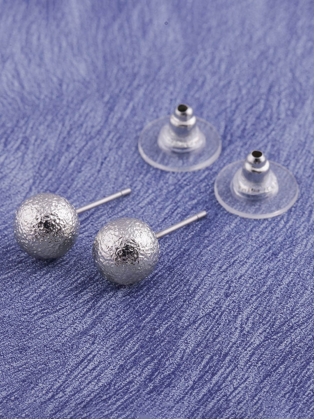 

Brandsoon Silver-Plated Contemporary Studs Earrings