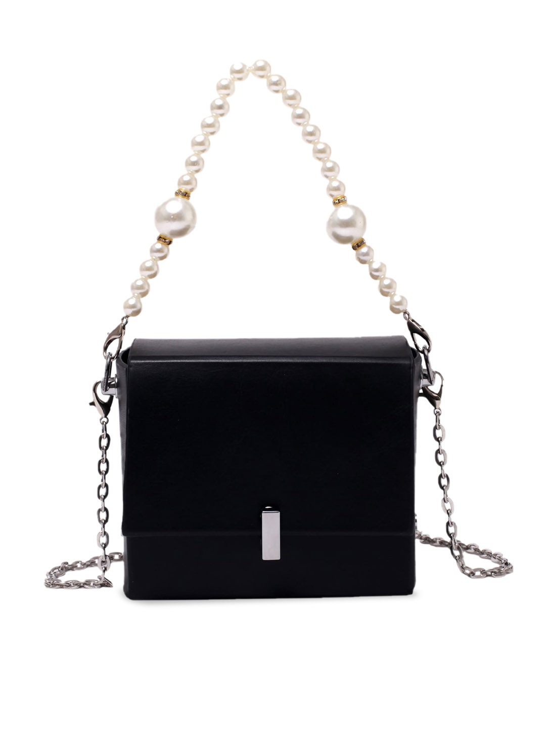 

Diana Korr Structured Sling Bag, Black