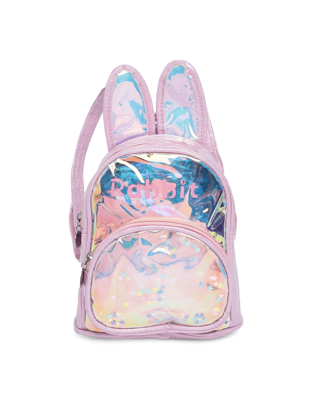 

Kids On Board Girls Graphic Printed Embellished Backpack, Purple