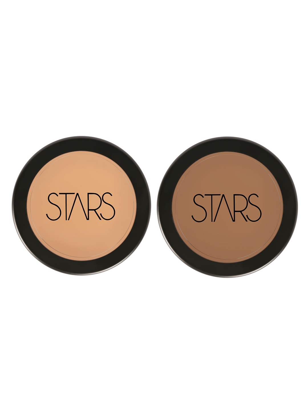 

Stars Cosmetics Derma Series Set of 2 Foundation For Creamy Matte Finish-8gm Each- DJ4-DNG, Tan