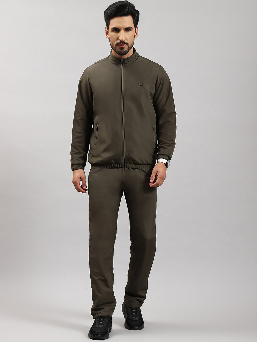 

Monte Carlo Front Open Tracksuit, Olive