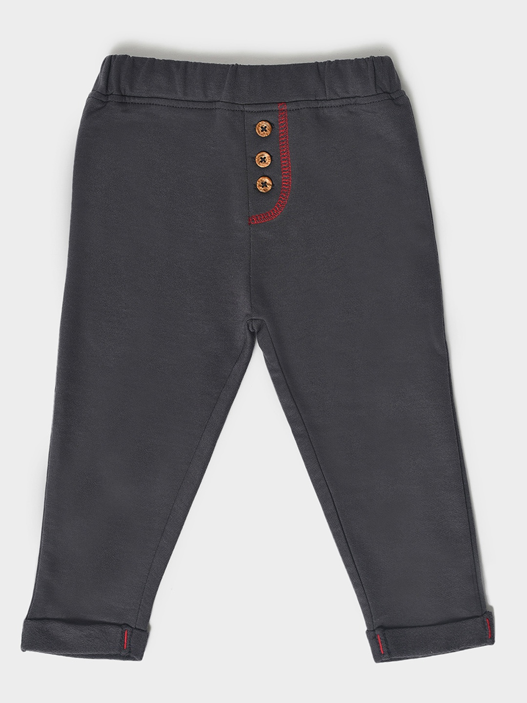 

MiArcus Infant Kids Comfort Cotton Trousers, Grey