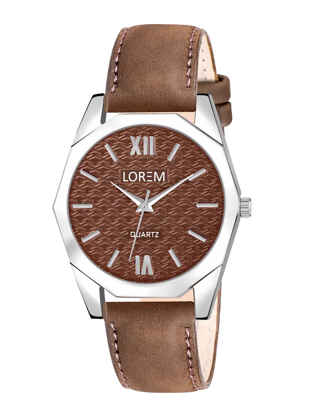 

LOREM Women Bracelet Style Straps Analogue Watch LR332-CM, Brown