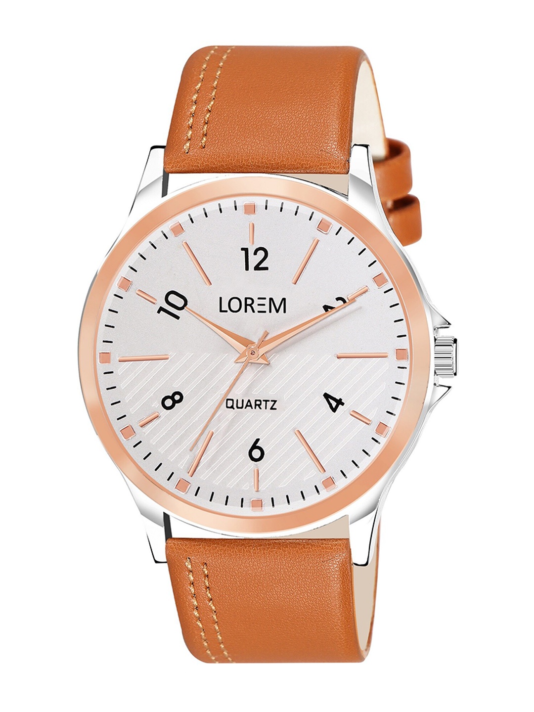 

LOREM Men Straps Analogue Watch LR94-CM, White