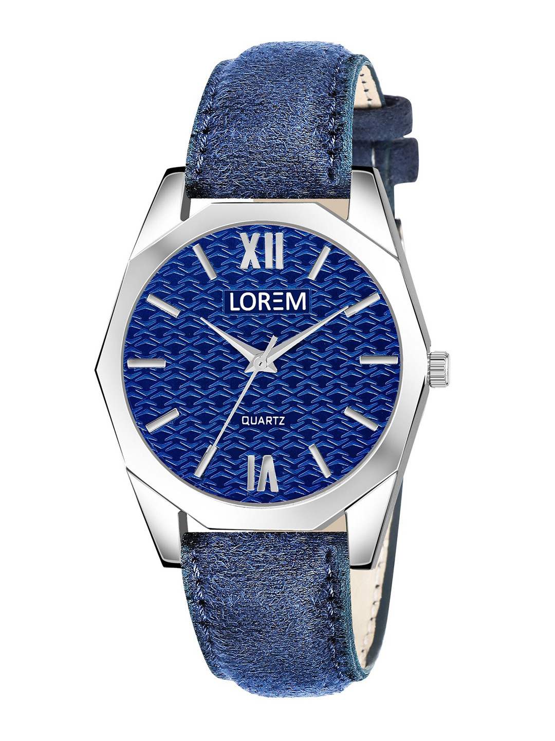 

LOREM Women Blue Dial & Straps Analogue Watch LR333-CM