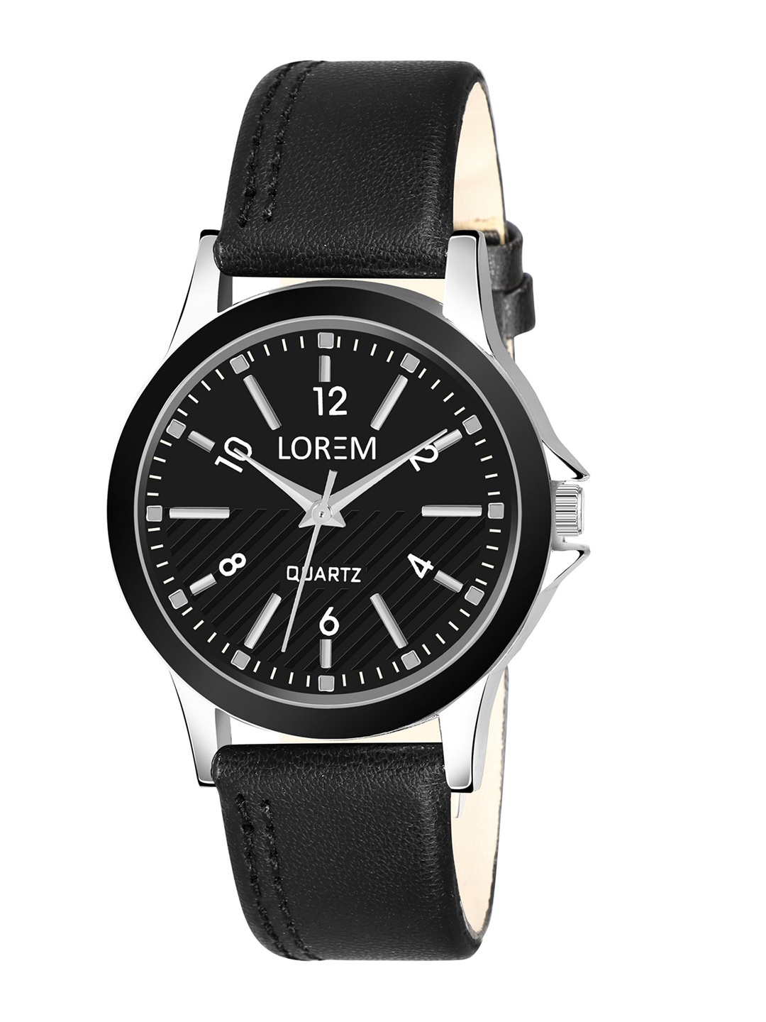 

LOREM Women Straps Analogue Watch LR340-CM, Black