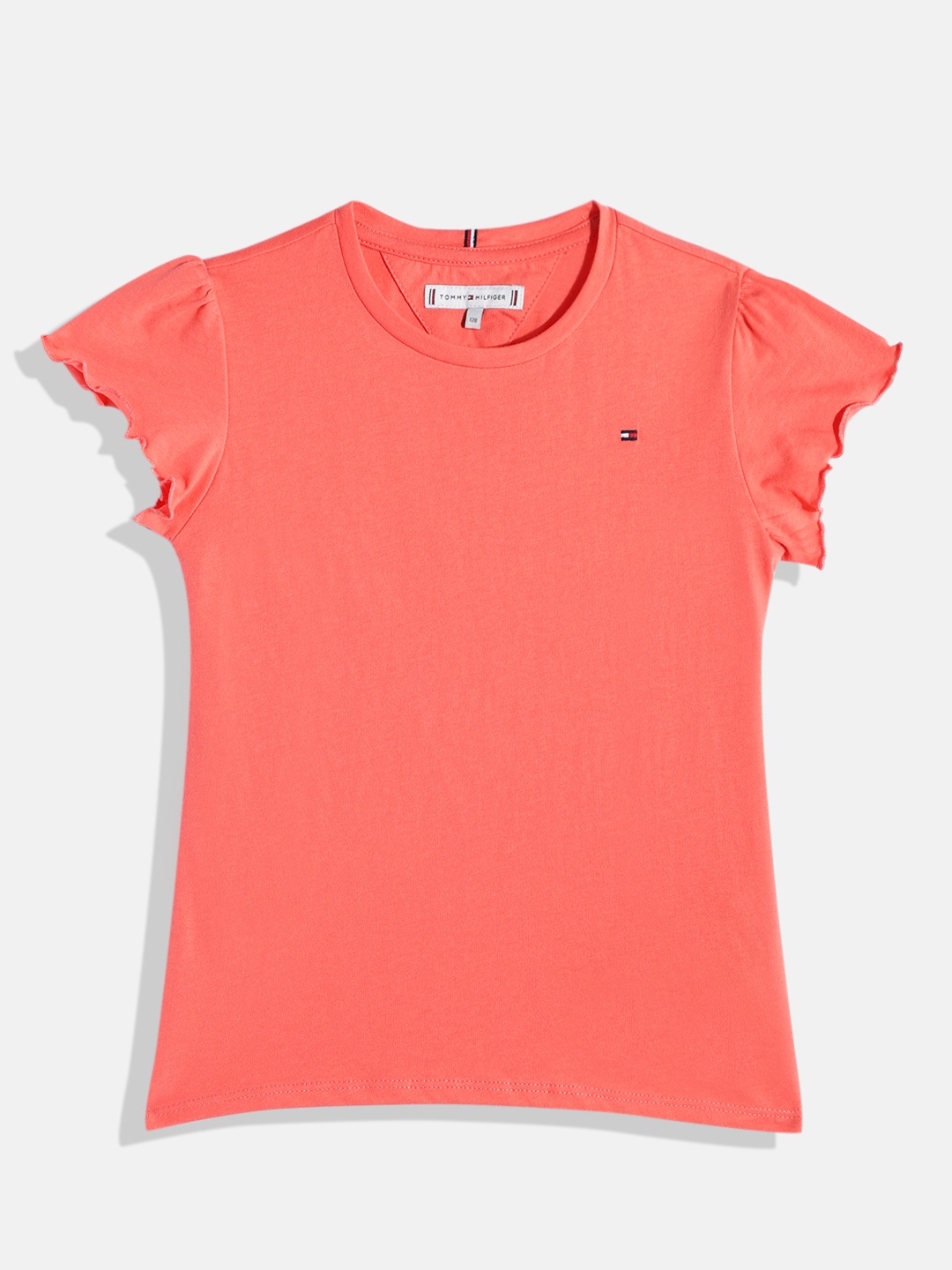 

Tommy Hilfiger Girls BG ESSENTIAL T-shirt, Orange
