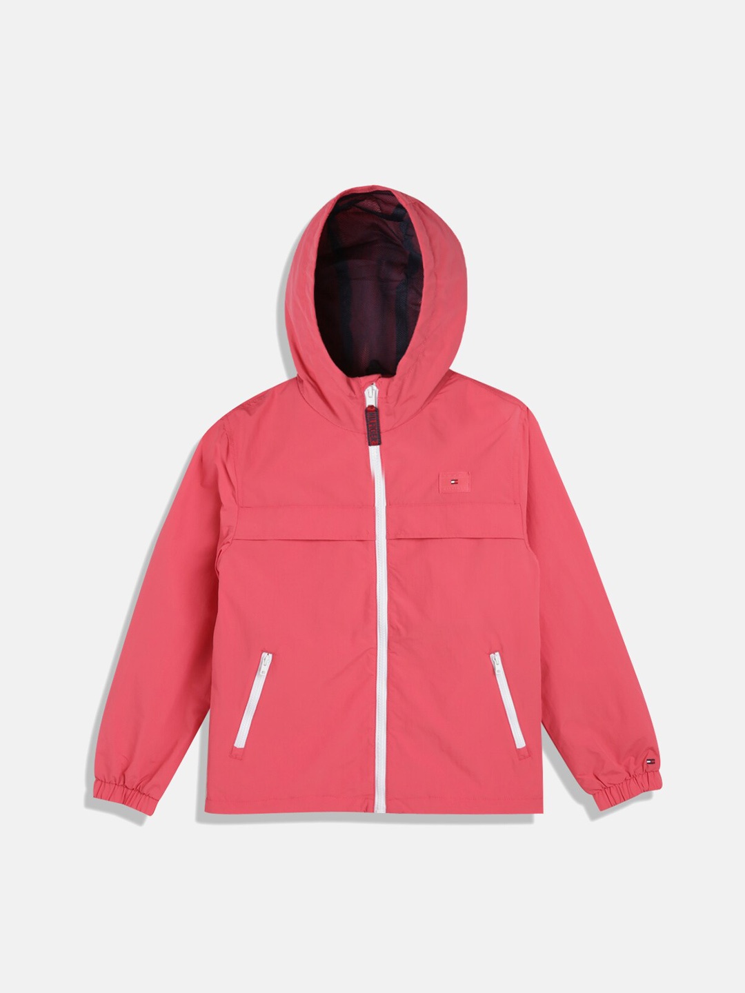 

Tommy Hilfiger Girls Hooded Tailored Jacket, Pink