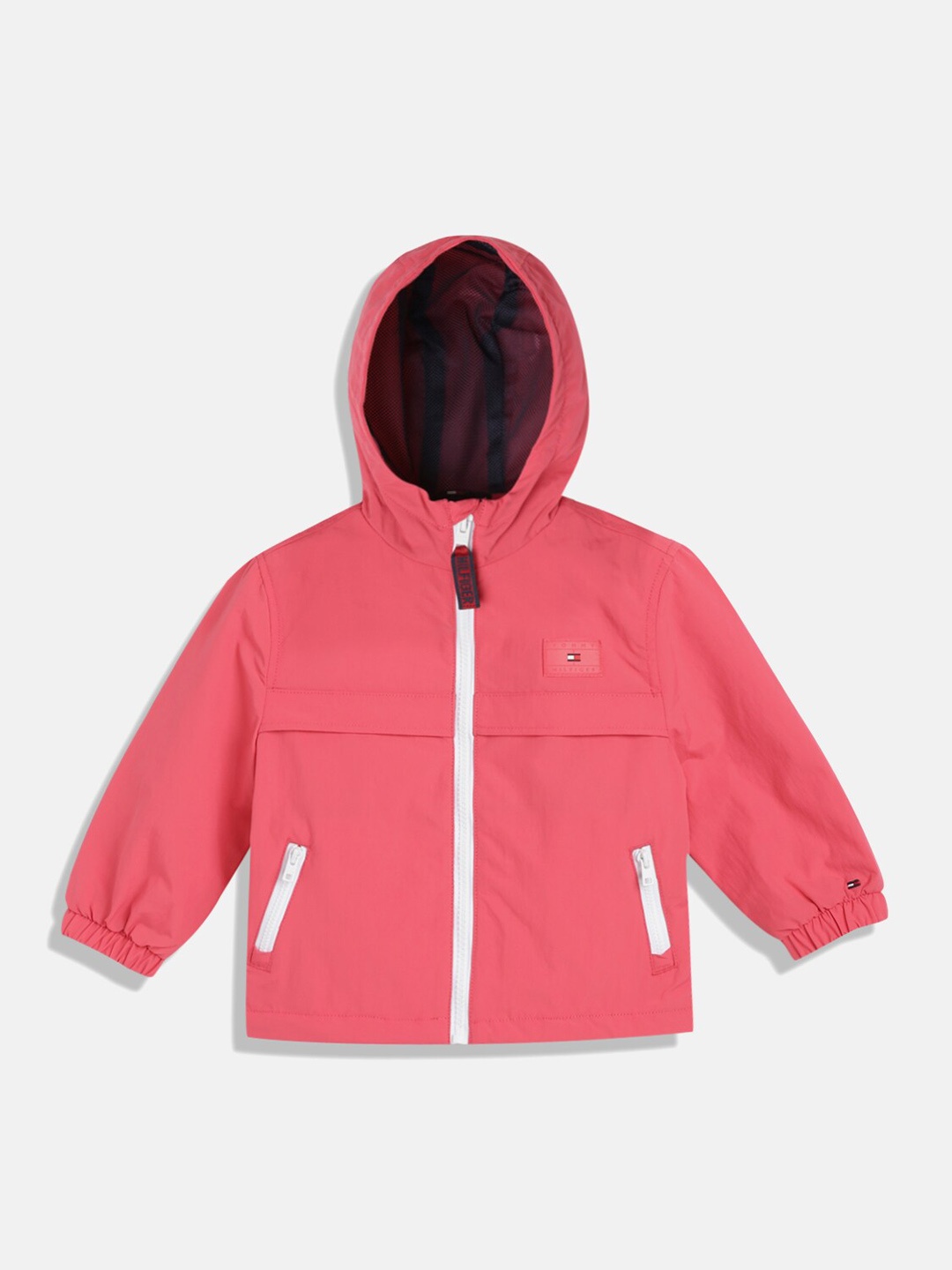 

Tommy Hilfiger Girls Hooded Tailored Jacket, Pink