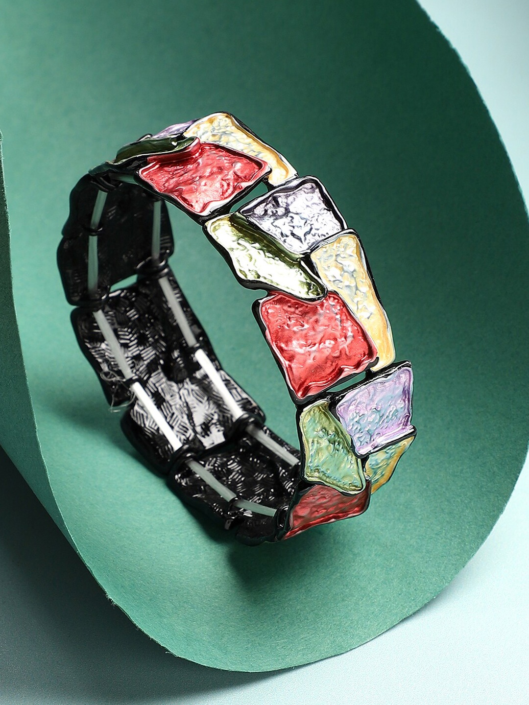 

SOHI Elasticated Bracelet, Black