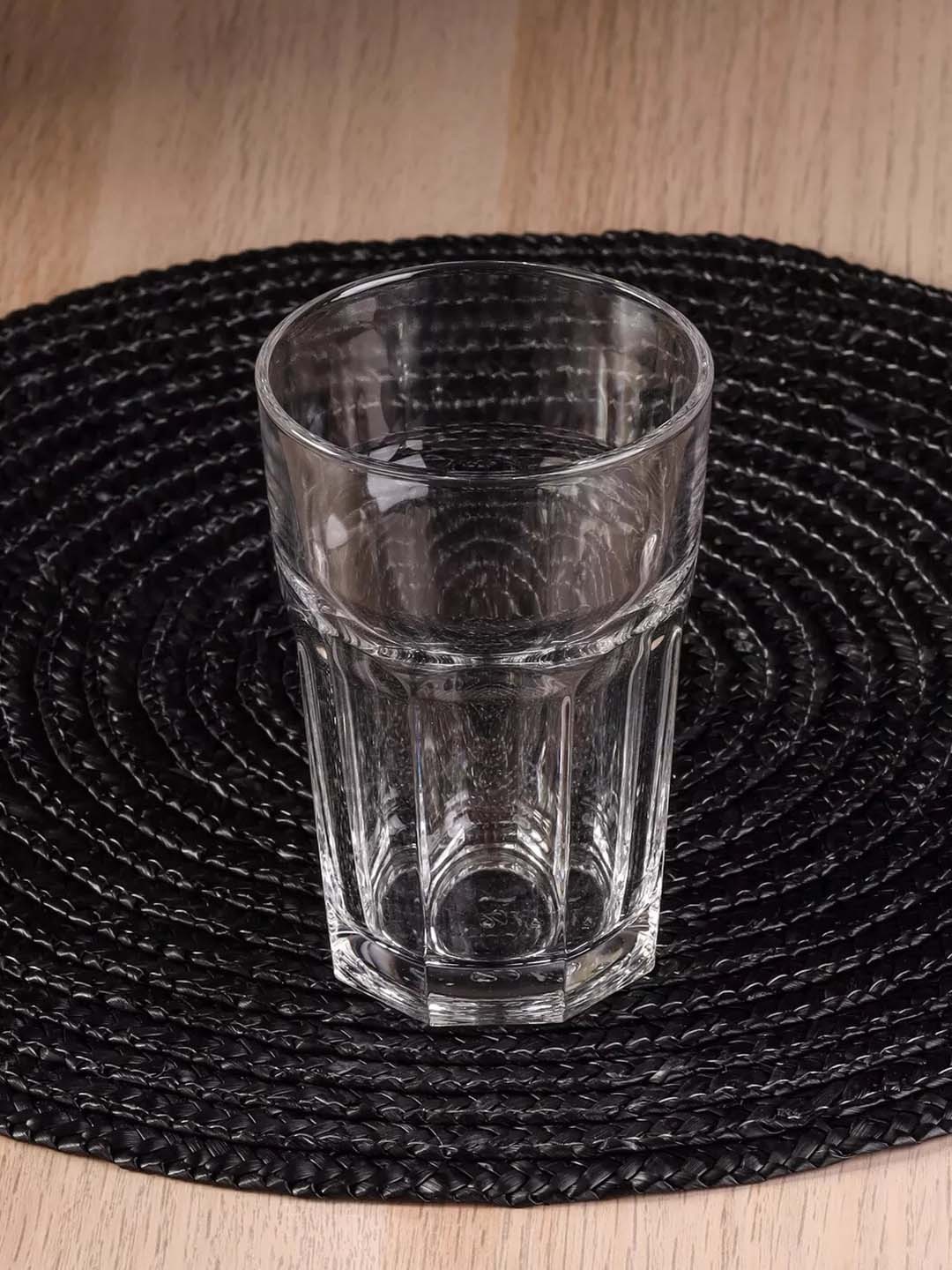 

smartserve Set of 6 Marocco Crystal Hi Ball Glass Lead Free 270ml, Transparent