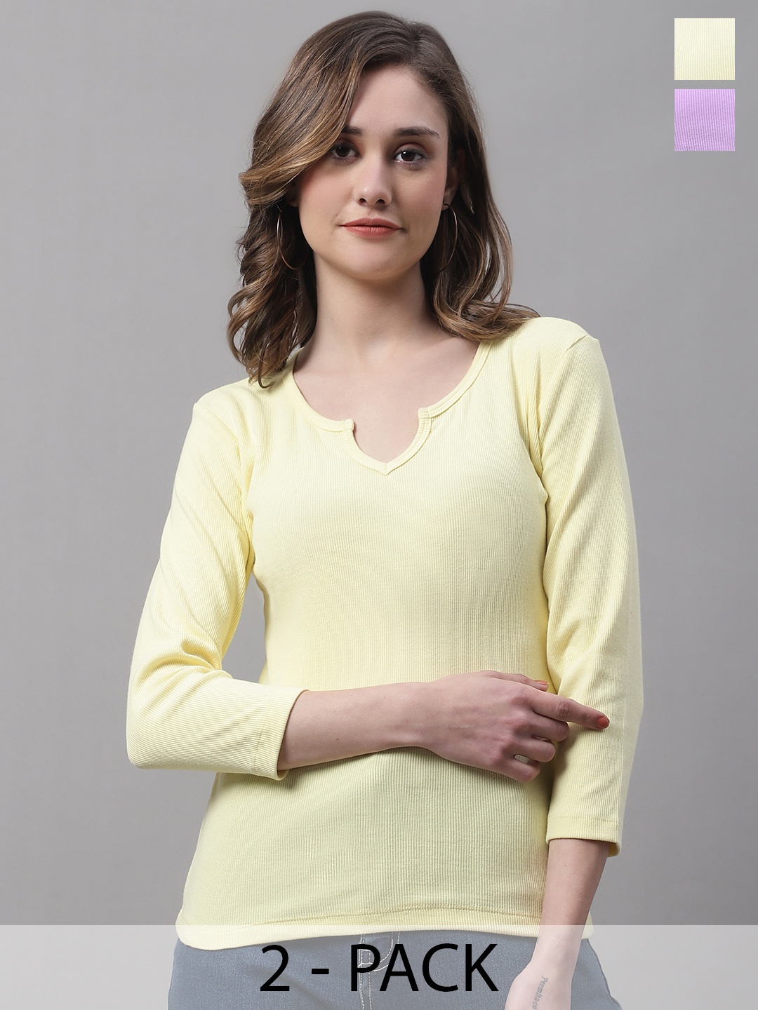 

FBAR Yellow Cotton Top