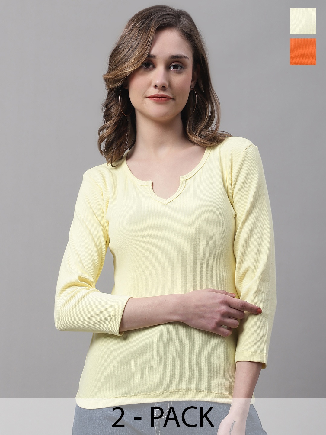 

FBAR Yellow Cotton Top