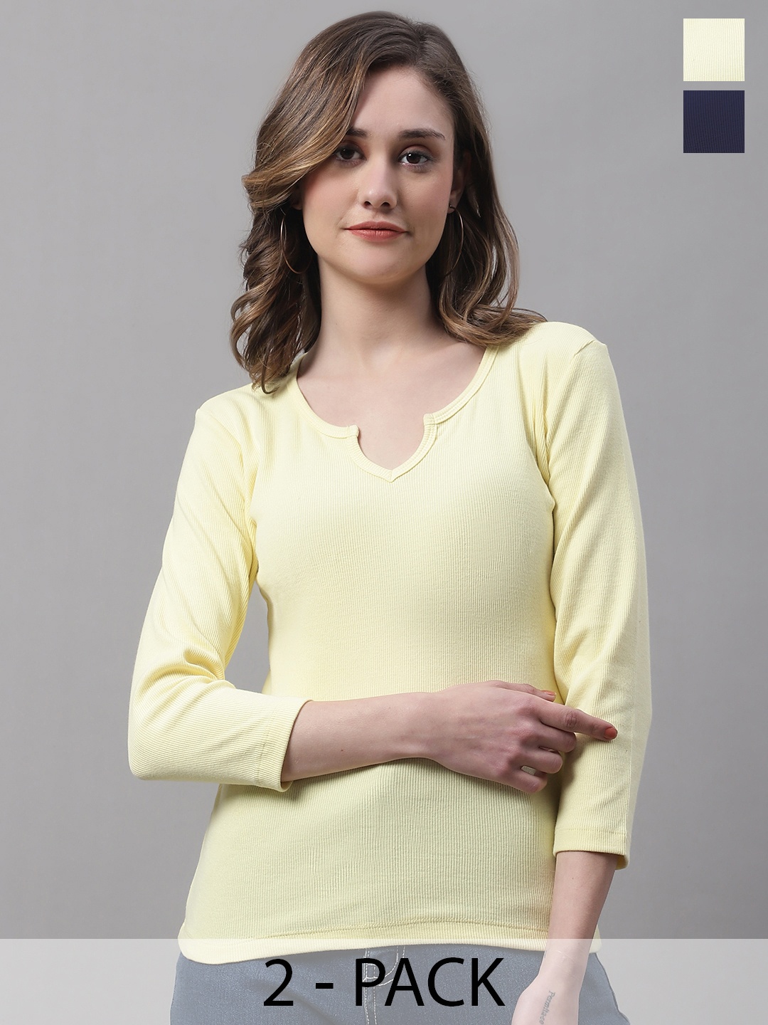 

FBAR Yellow Cotton Top