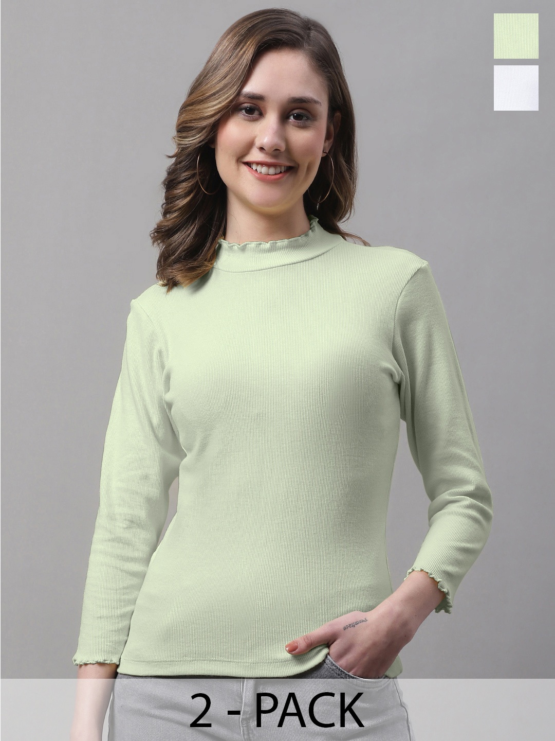 

FBAR White Cotton Top