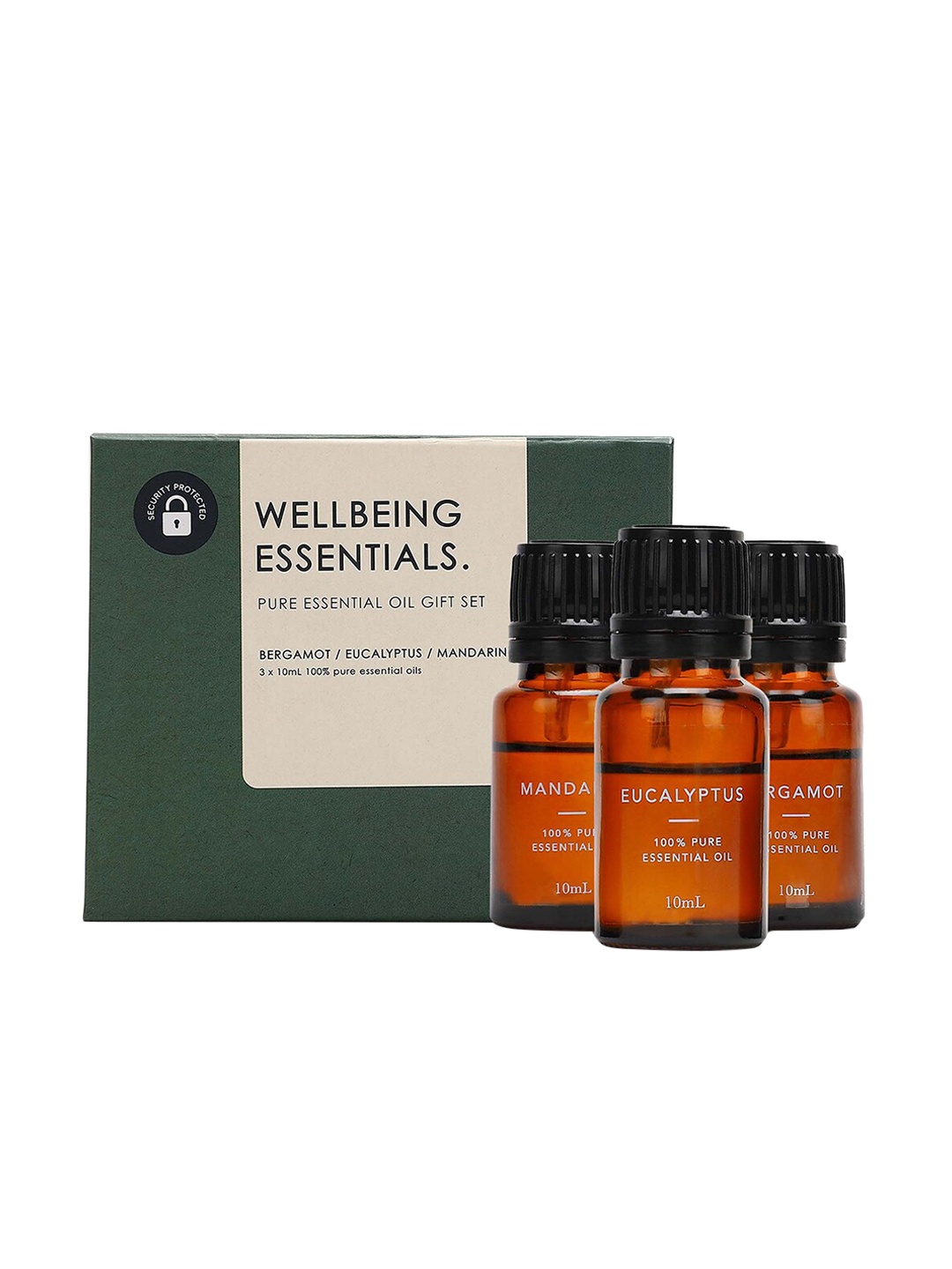 

Anko Brown 3 Pieces Wellbeing Essential Oil - 10 ML Each