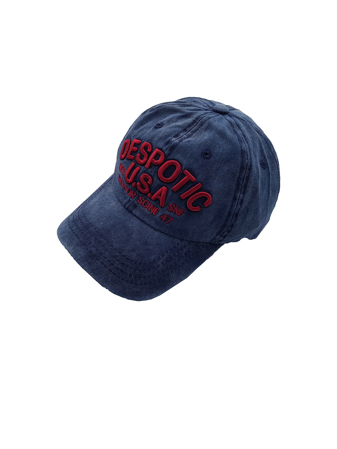 

JENNA Men Embroidered Baseball Cap, Blue