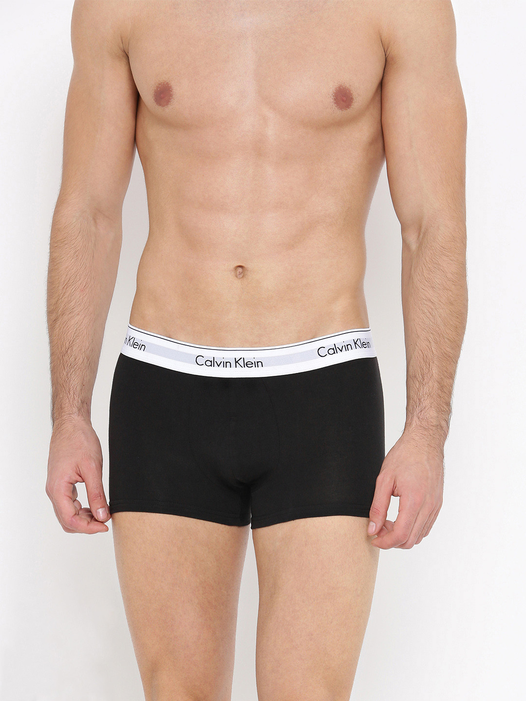 

Calvin Klein Underwear Pack of 2 Black Boxer Briefs NB1086001