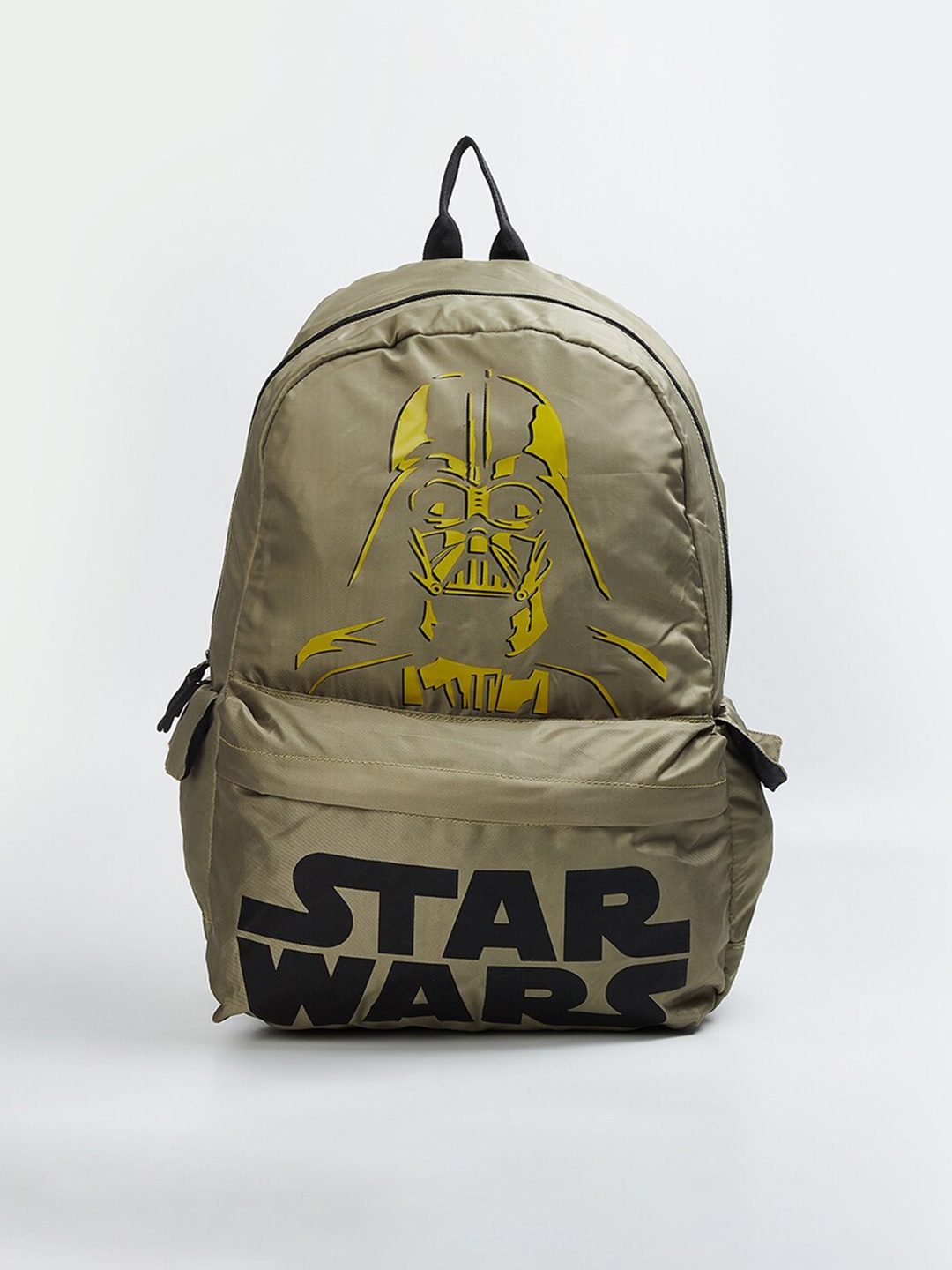 

max Men Star Wars Typography Printed Backpack, Khaki