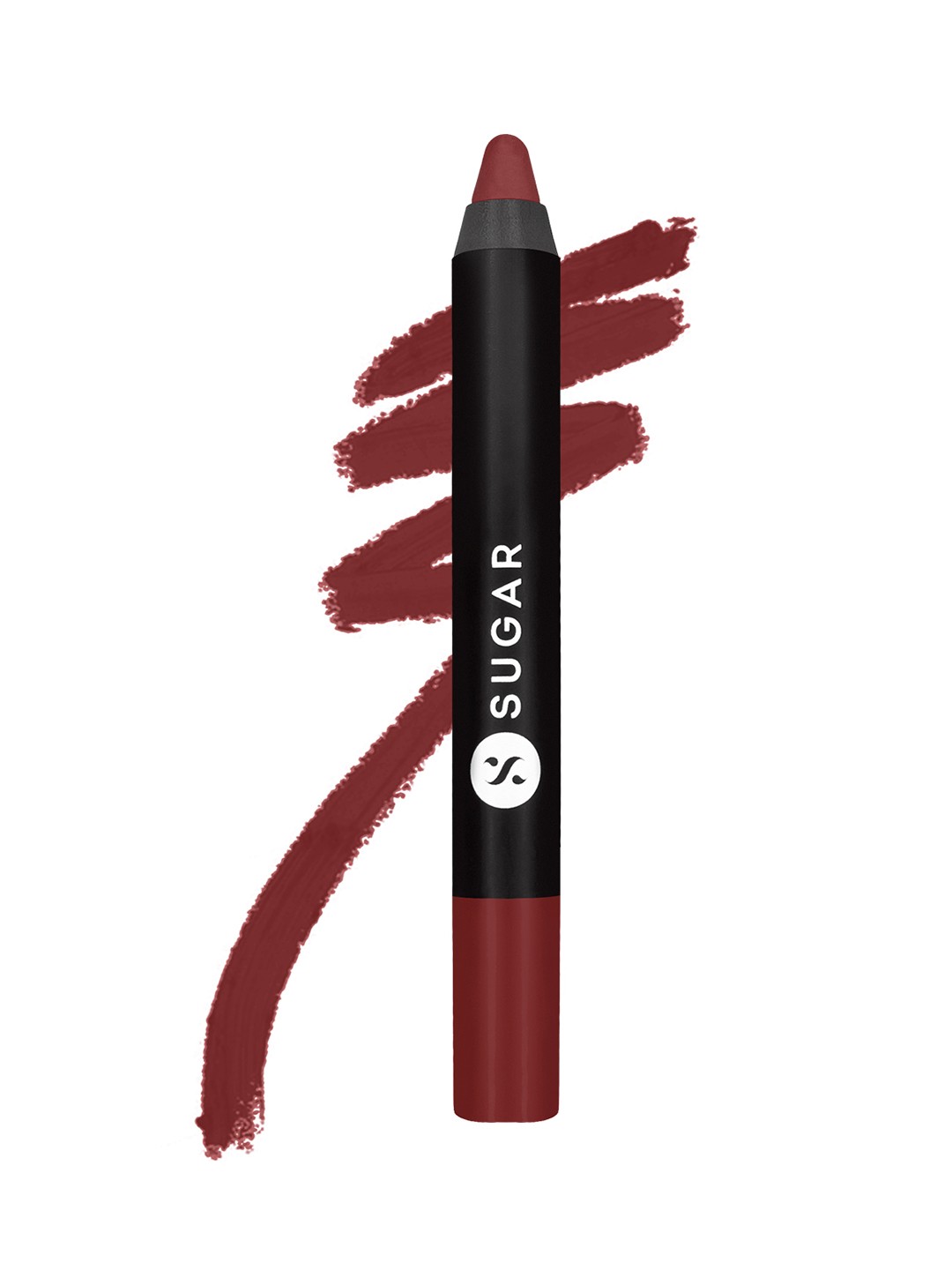 

SUGAR Matte As Hell Crayon Lipstick with Sharpener -Stephanie Plum 15, Pink