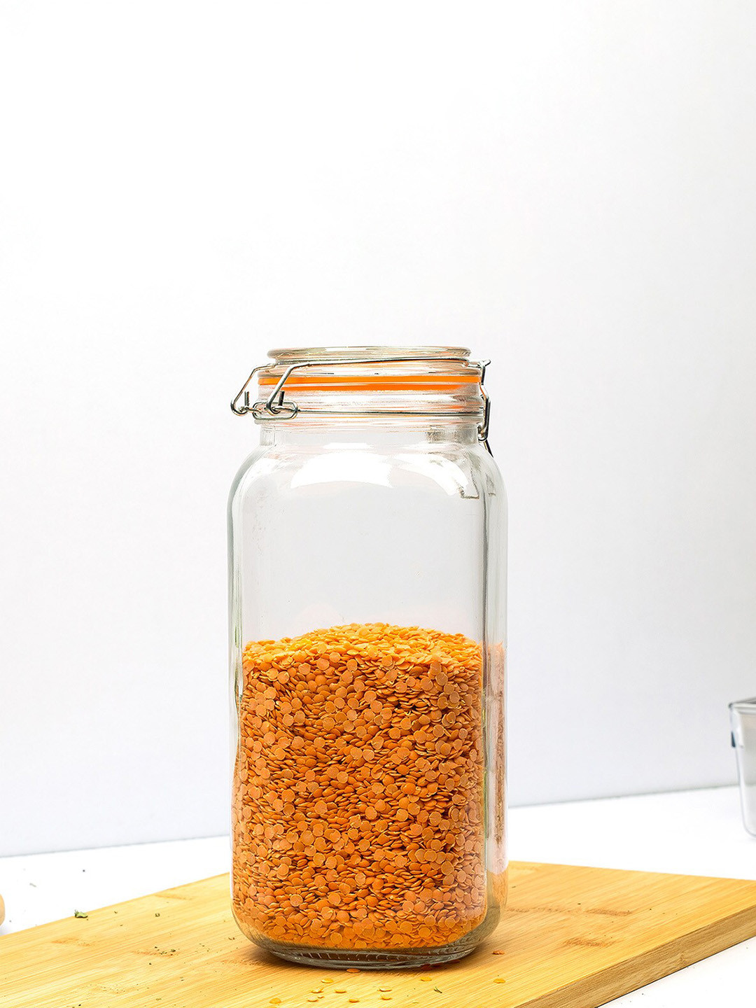 

Anko Transparent Clip Glass Jar - 2.2 L