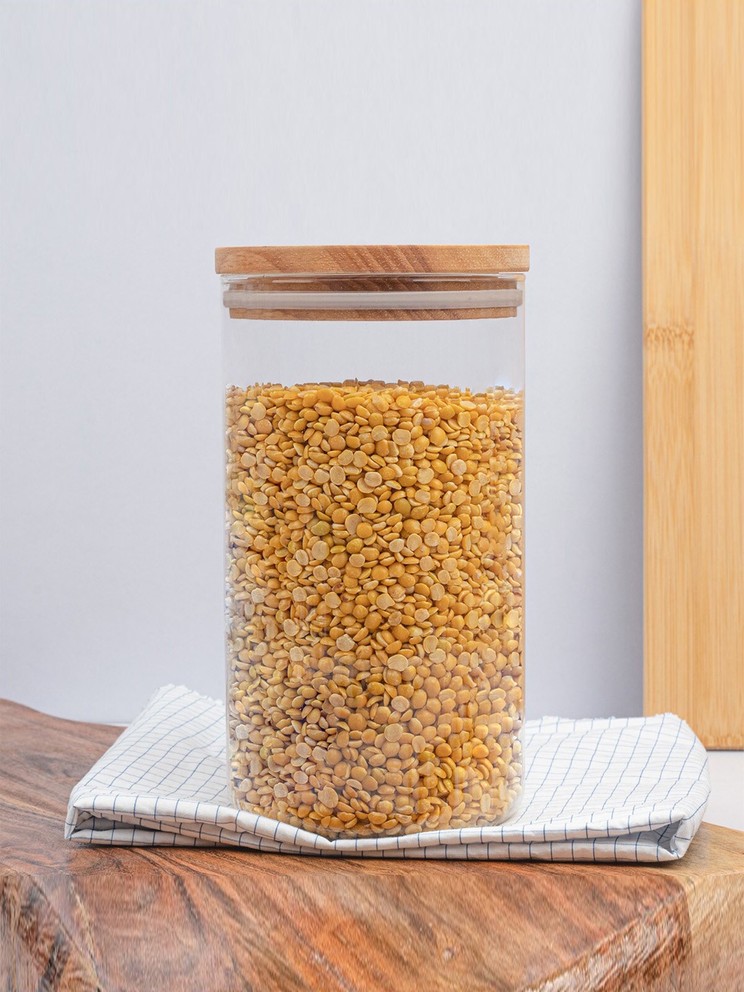 

Anko Transparent Large Glass Canister - 1L