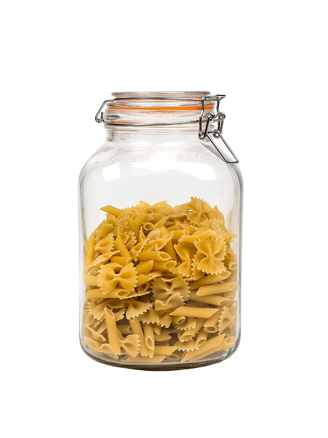 

Anko Transparent Wide Clip Glass Jar - 3 L